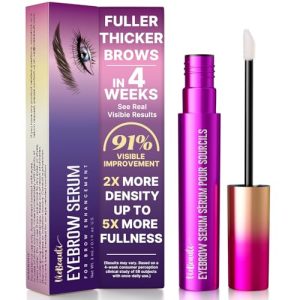 VieBeauti Eyebrow Growth Serum for Thicker, Fuller Brows 0.1 Fl. Oz