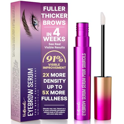 VieBeauti Eyebrow Growth Serum for Thicker, Fuller Brows 0.1 Fl. Oz