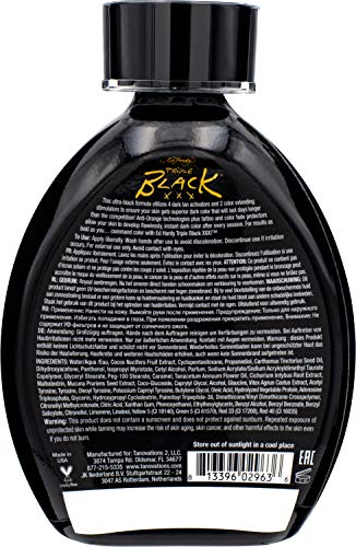 Ed Hardy XXX Instant Dark Tanning Lotion Black 13.5 oz for Deep Color - Image 2