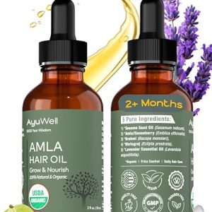 Amla Hair Growth Oil ? Ayurvedic Scalp Nourisher, 2oz