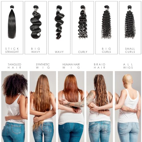 Nourishing 2.3 oz Leave-In Conditioner Spray for Human Hair Wigs - Moisturizing Formula - Image 3