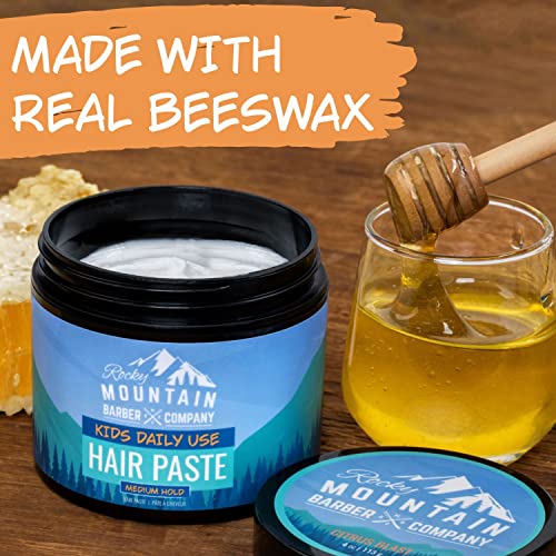 Rocky Mountain Kids Hair Paste 4oz ? Medium Hold, Citrus - Image 5