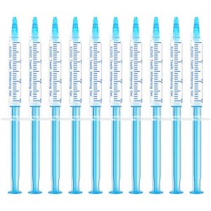 EZGO 10 Pack Carbamide Peroxide Whitening Gel, Mint Flavor