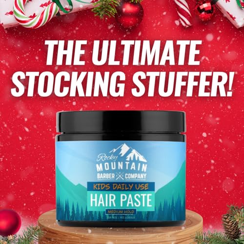 Rocky Mountain Kids Hair Paste 4oz ? Medium Hold, Citrus - Image 4