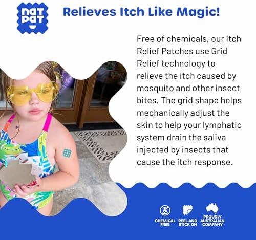 NATPAT BuzzPatch Itch Relief Patches ? 30 Count - Image 3