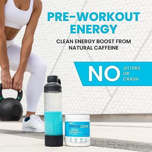 Vegan AminoLean Pink Lemonade Pre Workout Powder 30 Servings - Image 5