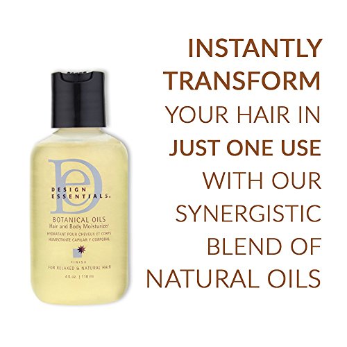 Design Essentials 4 Oz Botanical Oils Moisturizer for Hair and Body - Image 4