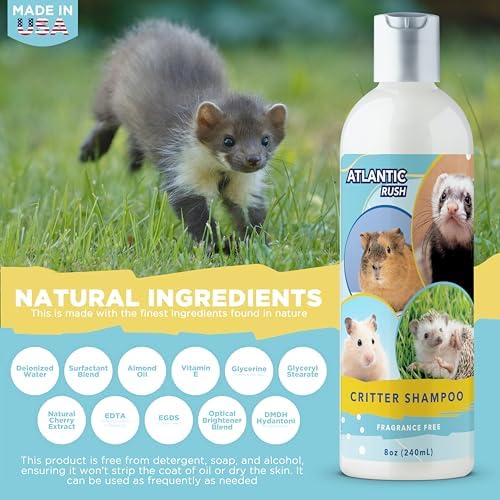 8oz Small Animal Shampoo & Waterless Bundle for Critters - Image 7