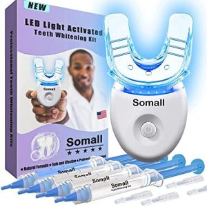 Somall Teeth Whitening Kit ? LED System, 35% Carbamide Peroxide