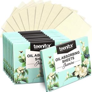 Teenitor Jasmine Oil Absorbing Sheets, 1000 for Oily Skin