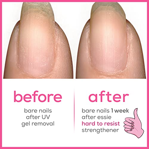 Essie 8-Free Vegan Nail Strengthener, Pink Tint, 0.46 oz - Image 6