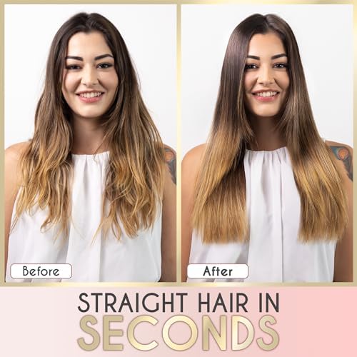ELLA BELLA? Infrared Titanium Flat Iron with Digital Display - Image 3