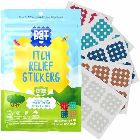 NATPAT BuzzPatch Itch Relief Patches ? 30 Count