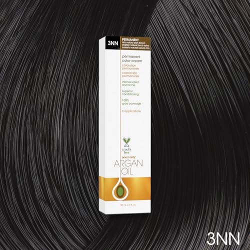 One N? Only 3NN Dark Brown Permanent Hair Color 3 oz - Image 2