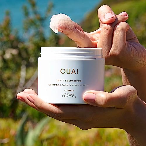 OUAI St. Barts Scalp & Body Exfoliating Scrub (8.8 Oz) - Image 3