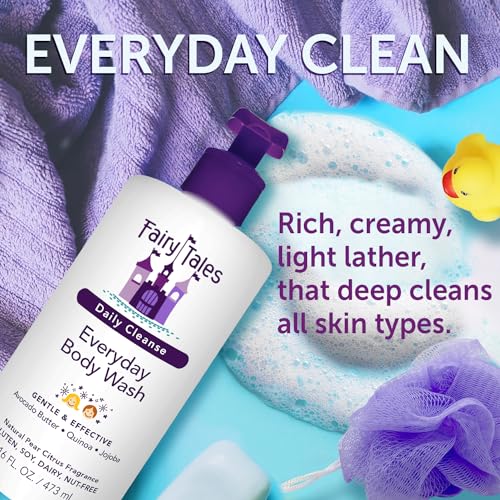 Fairy Tales Kids Body Wash, 16oz ? Gentle & Safe - Image 3