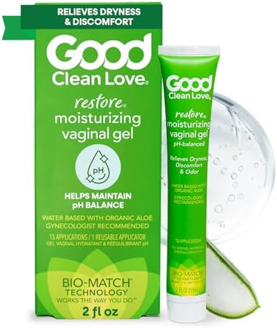Good Clean Love Restore Vaginal Gel, 2 Oz, pH-Balanced