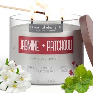 Candle-lite Jasmine & Patchouli 14.75 oz Aromatherapy Candle
