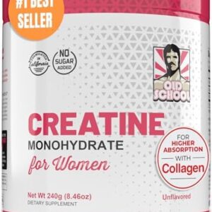 5g Creatine Powder for Women + Collagen & BCAA