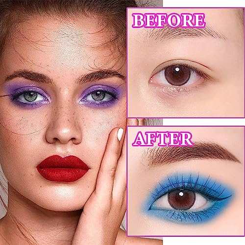16-Color Purple Glitter & Matte Eyeshadow Palette - Image 3