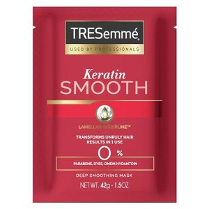 TRESemmé Keratin Smooth 1.5 oz Hair Mask for Silky, Manageable Hair