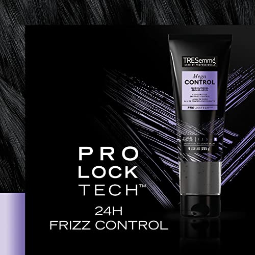 TRESemmé Mega Control Alcohol-Free Hair Gel Coconut Oil 9 oz Jumbo Size - Image 6