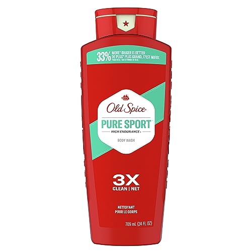 Old Spice Men?s Body Wash, Pure Sport, 24 Fl Oz (4 Pack) - Image 2