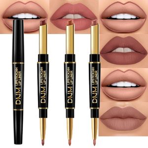 3Pcs Matte Lip Liner & Lipstick Set ? Waterproof