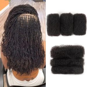 Afro Kinkys 30g Remy Human Hair Braiding Bundles
