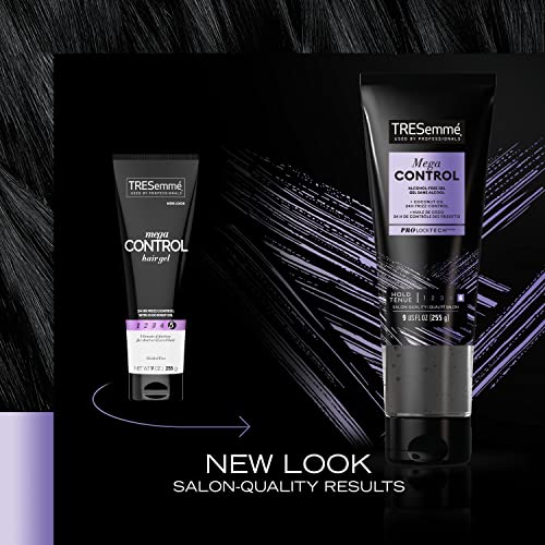 TRESemmé Mega Control Alcohol-Free Hair Gel Coconut Oil 9 oz Jumbo Size - Image 3
