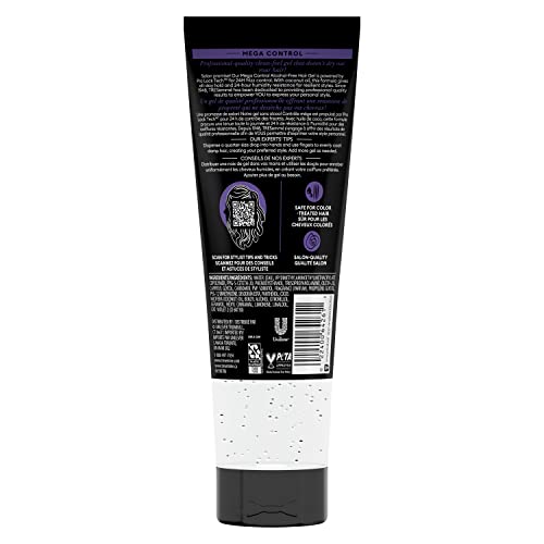 TRESemmé Mega Control Alcohol-Free Hair Gel Coconut Oil 9 oz Jumbo Size - Image 2