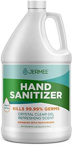 70% Alcohol Hand Sanitizer Gel with Aloe & Vitamin E, 1 Gallon