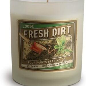 8 oz Earthy Dirt Scented Soy Candle for All Genders