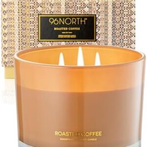 96NORTH Luxury Coffee Soy Candle | 3 Wick | 50+ Hours