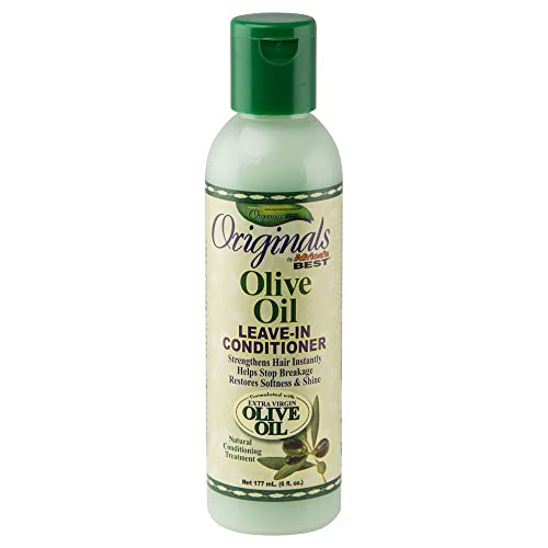 Africa?s Best Olive Oil Leave-In Conditioner, 6 oz ? Strengthens & Moisturizes