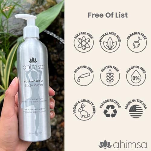 Ahimsa Body Wash: Irish Moss, Vegan, Antioxidants, Spa Luxury - Image 6