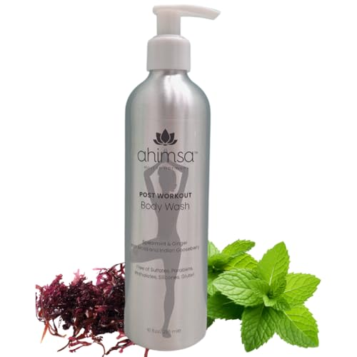 Ahimsa Body Wash: Irish Moss, Vegan, Antioxidants, Spa Luxury