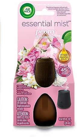Air Wick Essential Mist Refill, Peony & Jasmine, 1 ct