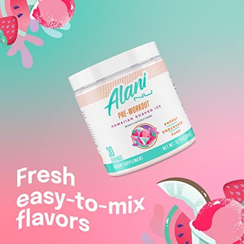 Alani Nu Hawaiian Shaved Ice Pre Workout ? 30 Servings - Image 6