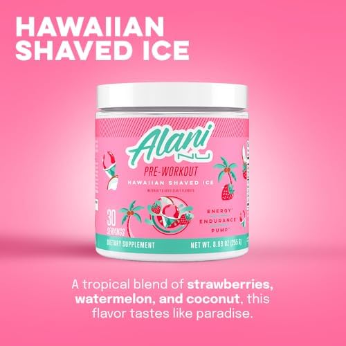 Alani Nu Hawaiian Shaved Ice Pre Workout ? 30 Servings - Image 4