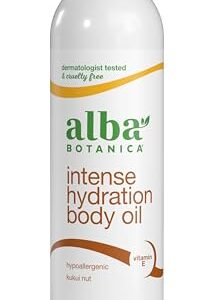 Alba Botanica Kukui Nut Body Oil, 8.5 Oz