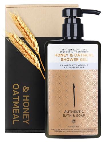 All-Natural Honey Oatmeal Body Wash, 16.9 Fl Oz