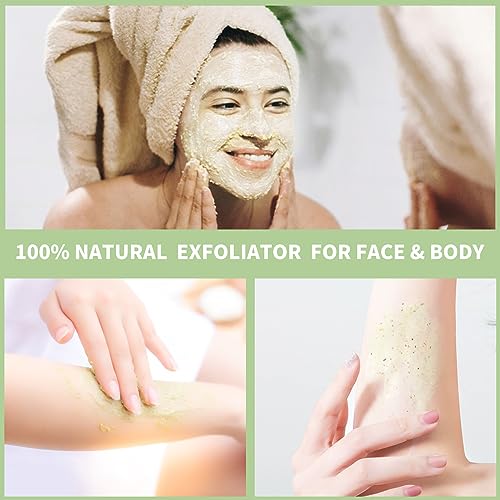 Aloe Vera Facial Scrub for Exfoliation and Acne - Image 4