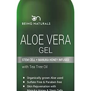 Aloe Vera Gel with Manuka Honey & Tea Tree Oil 16.9 oz