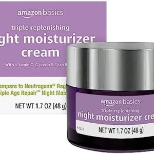 Amazon Basics Night Cream Moisturizer, 1.7 Ounces