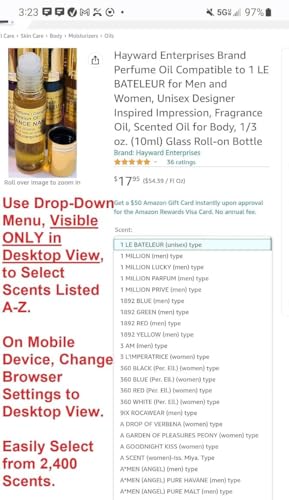 Anais Anais Inspired Perfume Oil, 10ml Roll-On - Image 2