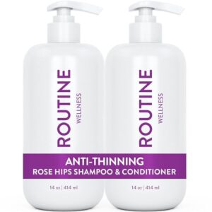 Anti-Thinning Shampoo & Conditioner Set with Biotin (2-Pack)