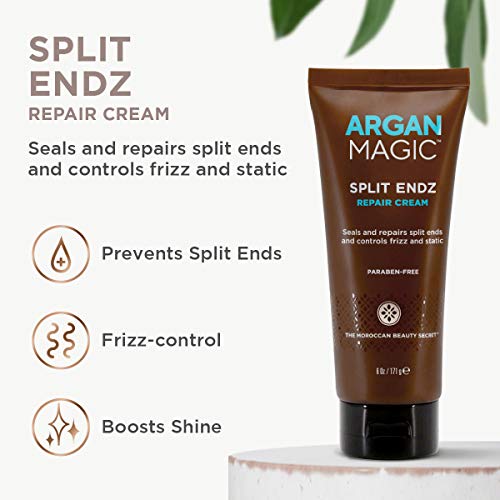 Argan Magic Split Endz Cream ? Frizz Control, 6 oz - Image 3