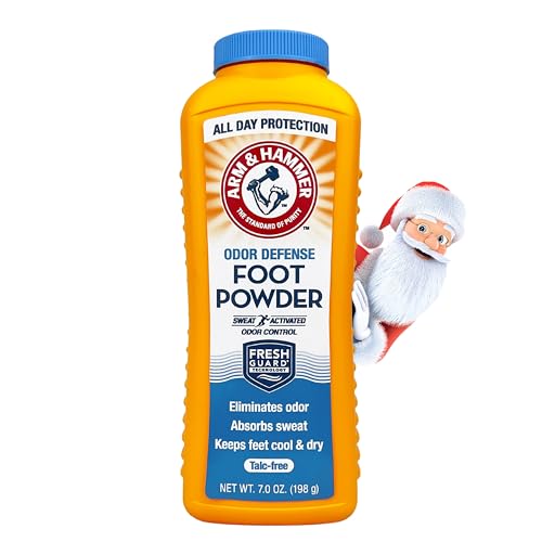 Arm & Hammer 7 oz Talc-Free Foot Powder for Superior Odor Control and Lasting Freshness