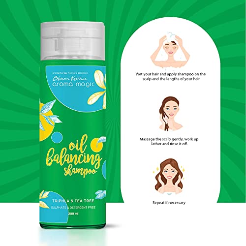 Aroma Magic Oil Balancing Shampoo with Triphala & Tea Tree - Image 5